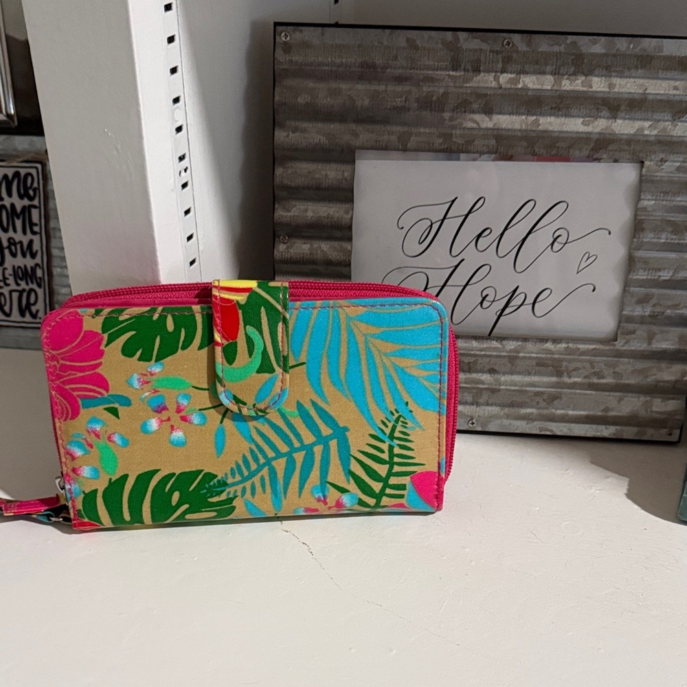Tropical Print Women's Wallet